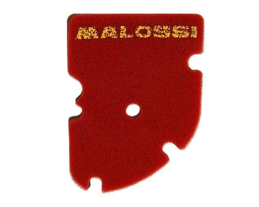 Mousse de boite à air Malossi Double Red Sponge pour Piaggio MP3, X8, X9, Vespa GT, GTS, GTV 125-300cc