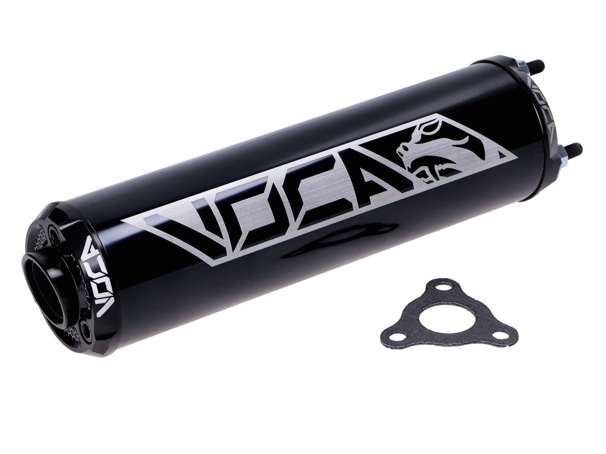 Cartouche VOCA alu noir - embout CNC - différentes couleurs