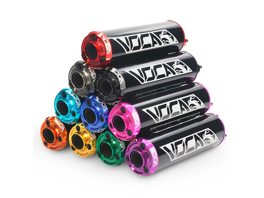 Cartouche VOCA alu noir - embout CNC - différentes couleurs