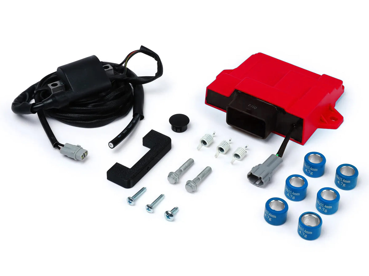 Kit de débridage BGM avec ECU / CDI pour Piaggio Liberty, Zip, Vespa Primavera, Sprint 50 Euro5 -2023
