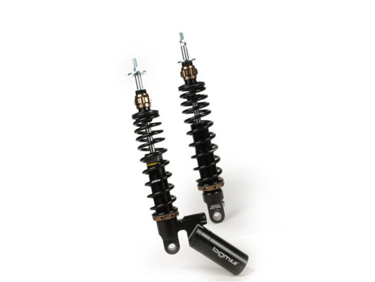 Kit amortisseur arrière BGM Pro noir SC/R12 Competition 242mm pour Vespa GT, GTL, GTV, GTS 125-300 (toutes les années), GTS SUPER 300 HPE, SUPERSPORT 300, SUPERTECH 300 HPE 2023-