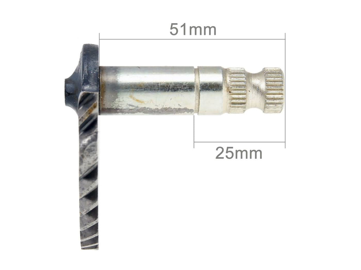 Arbre de kick de dÃ©marrage 51mm / 25mm pour GY6 50ccm, 139QMB