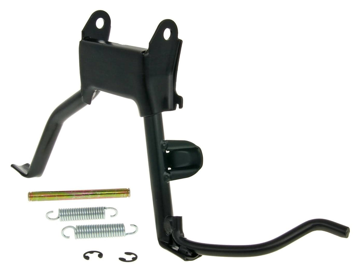 BÃ©quille centrale Buzzetti pour Aprilia Scarabeo 50ccm 2 temps AC 2005- (moteur Piaggio)