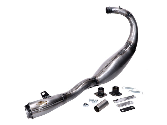 Pot dÂ´échappement Turbo Kit Carretera GP 80 pour Derbi Sportive EBE, EBS, D50B 2T 2010-2016