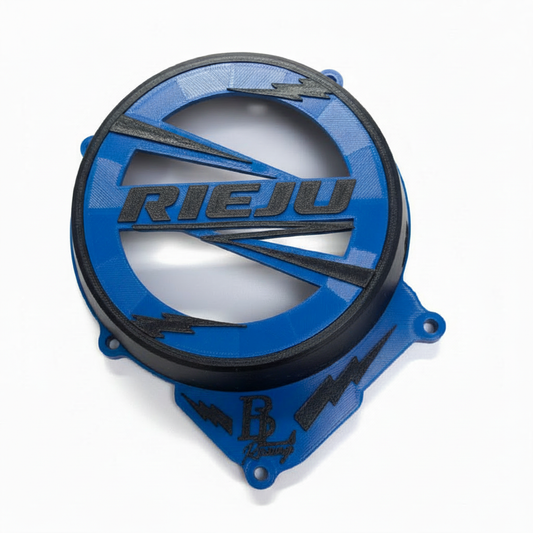 Couvercle moteur Rieju bleu