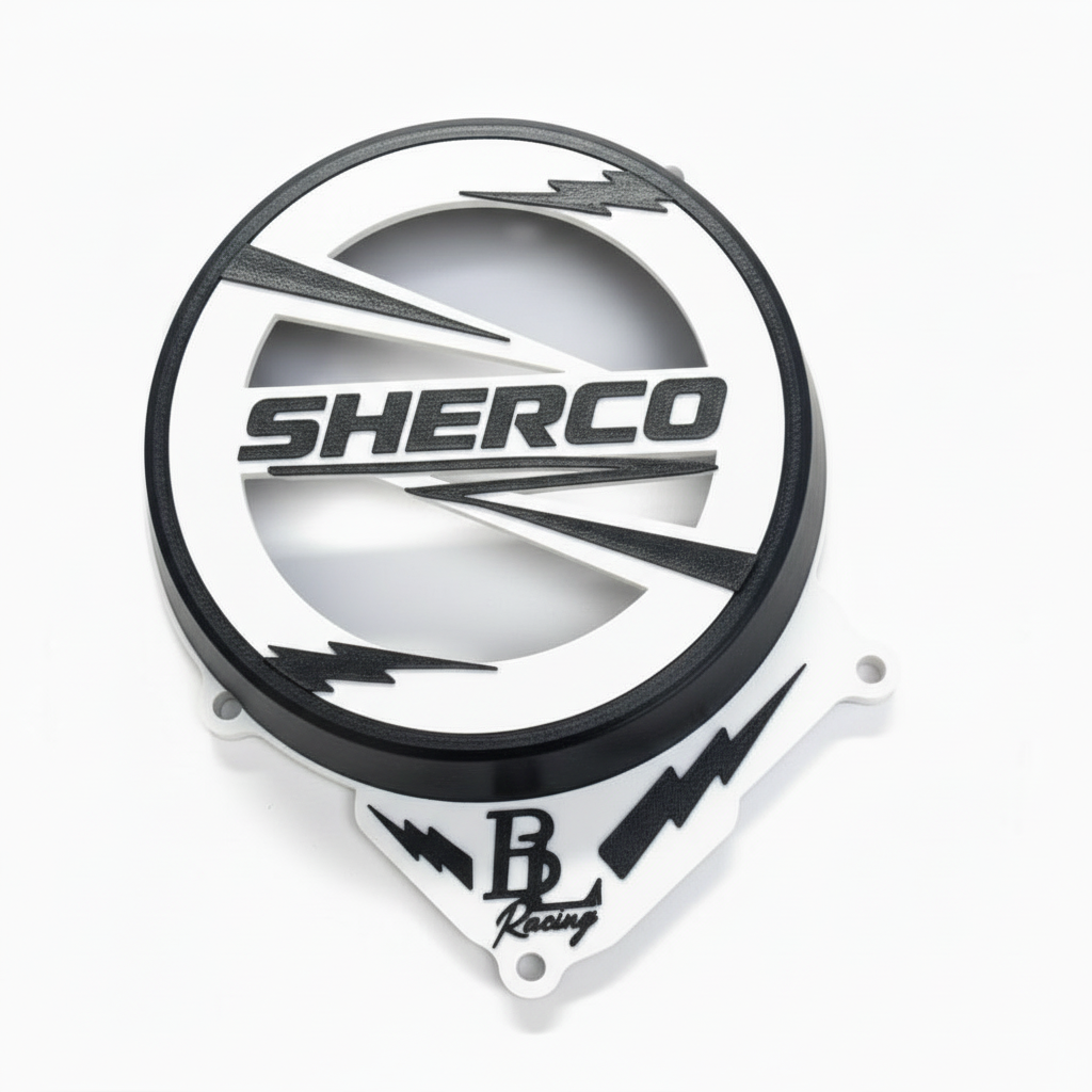 Couvre-moteur SHERCO blanc
