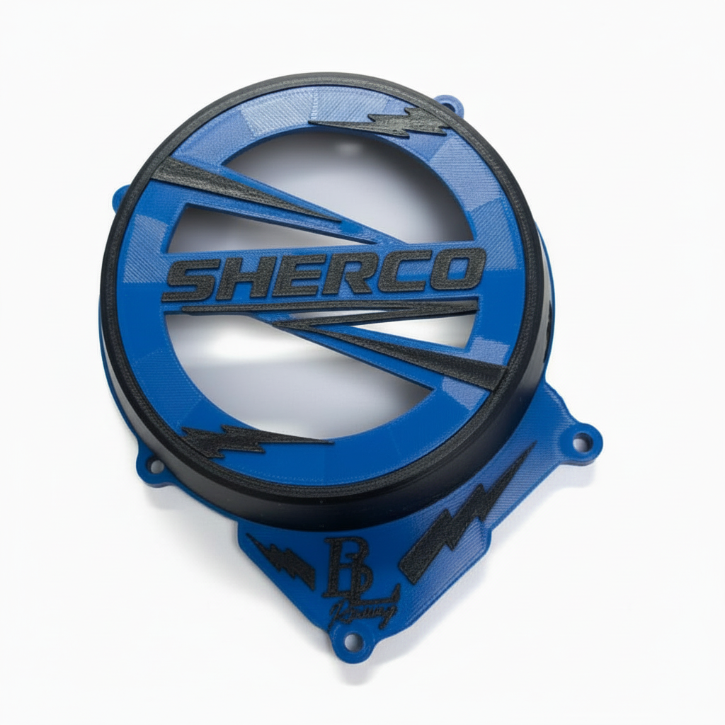 Couvre-moteur SHERCO bleu