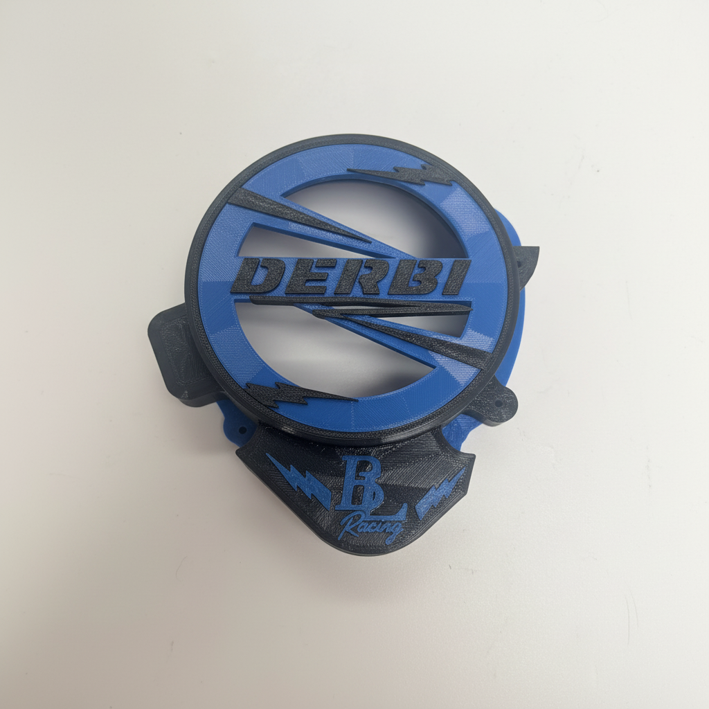 Derbi Racing Badge - Fond blanc