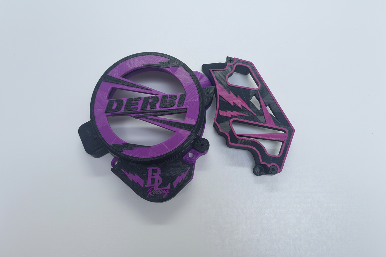 Derbi Racing - Violet et noir