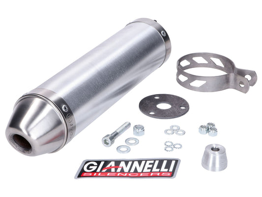 Silencieux arrière Giannelli en aluminium pour Yamaha TZR 50 04-15