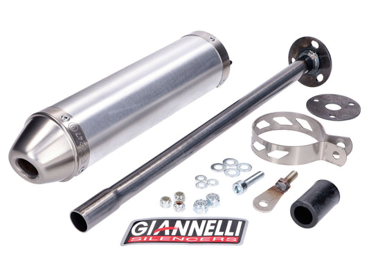 Silencieux Giannelli en aluminium pour Derbi GPR 50 Nude, Racing 50, Aprilia RS 50