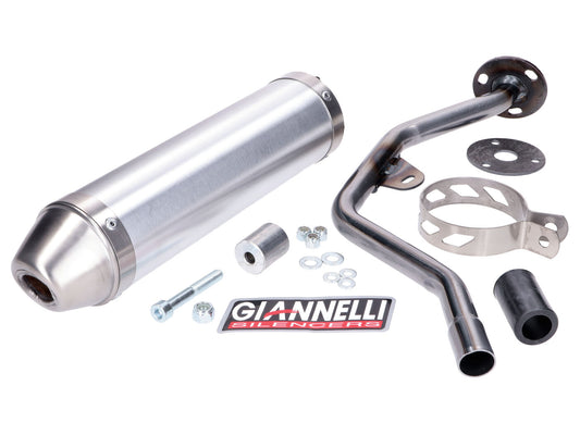 Silencieux arrière Giannelli aluminium pour Yamaha DT 50 R 2004, MBK X Limit 50