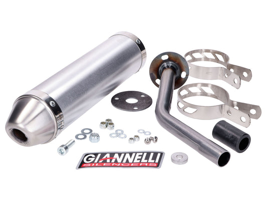 Silencieux Giannelli en aluminium pour moteur Fantic Enduro 50 Casa, Performance 2018