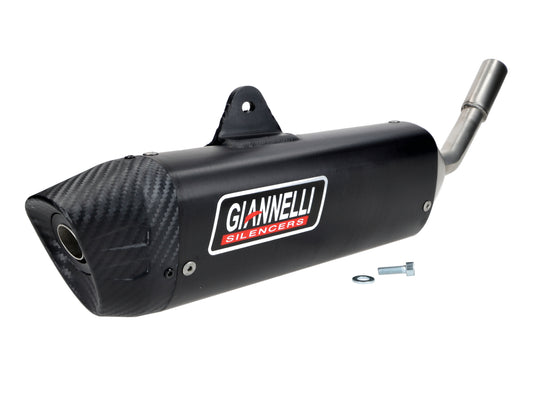 Silencieux Giannelli noir pour Beta RR 50 E5 2022-2025