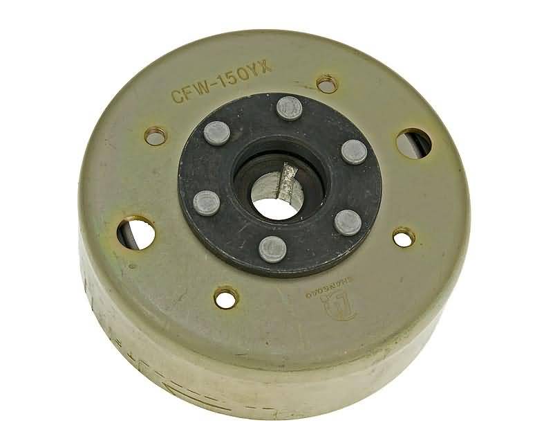 rotor dÃÂ´alternateur / gÃ©nÃ©rateur pour stator Ã  8 bobines GY6 125, 150ccm