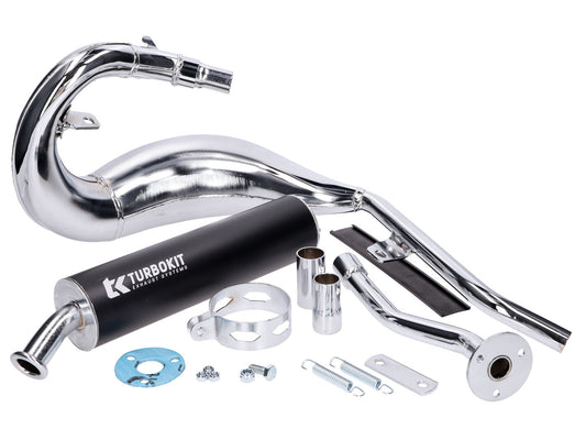 Pot dÂ´échappement Turbo Kit Bufanda R chrome / ESD Aluminium pour Beta RR 2021- Euro5