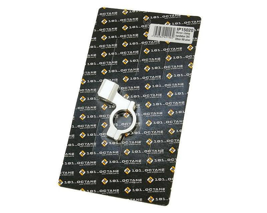 Support rÃ©troviseur CNC 22mm / M8 filetage Ã  droite - argent