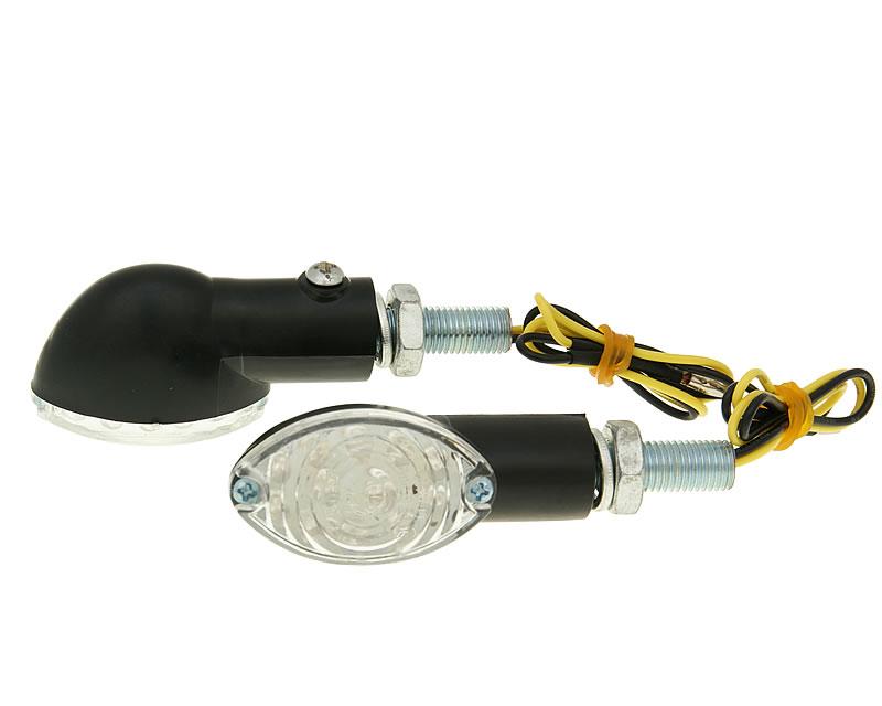 Clignotant M10 LED Blast black