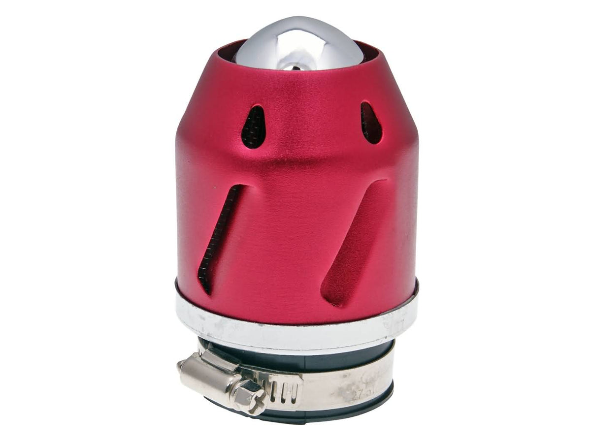 Filtre Ã  air Grenade rouge connexion droite 42mm et 35mm