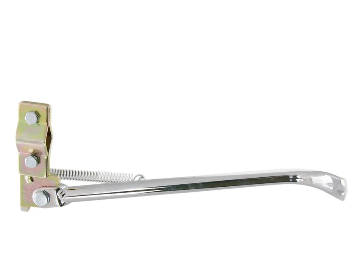 BÃ©quille latÃ©rale chromÃ©e 320mm universel