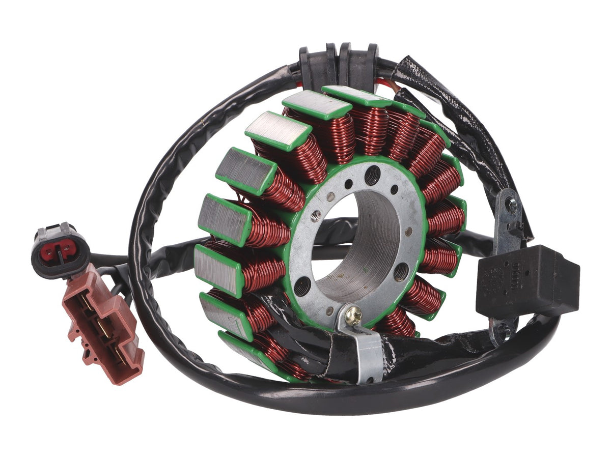 Stator dÂ´allumage pour Aprilia Scarabeo, Piaggio Beverly, MP3, Gilera Fuoco