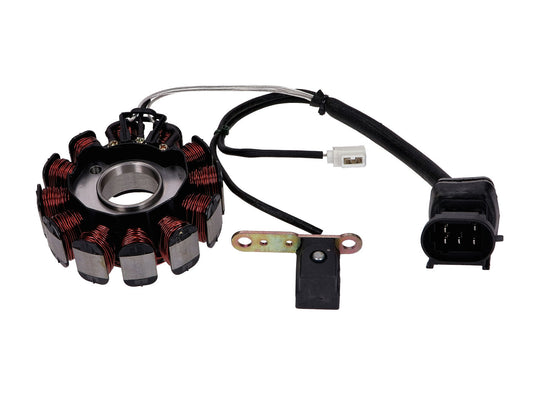 Stator dÂ´allumage pour Gilera, Derbi, Piaggio, Vespa 125cc, 200cc