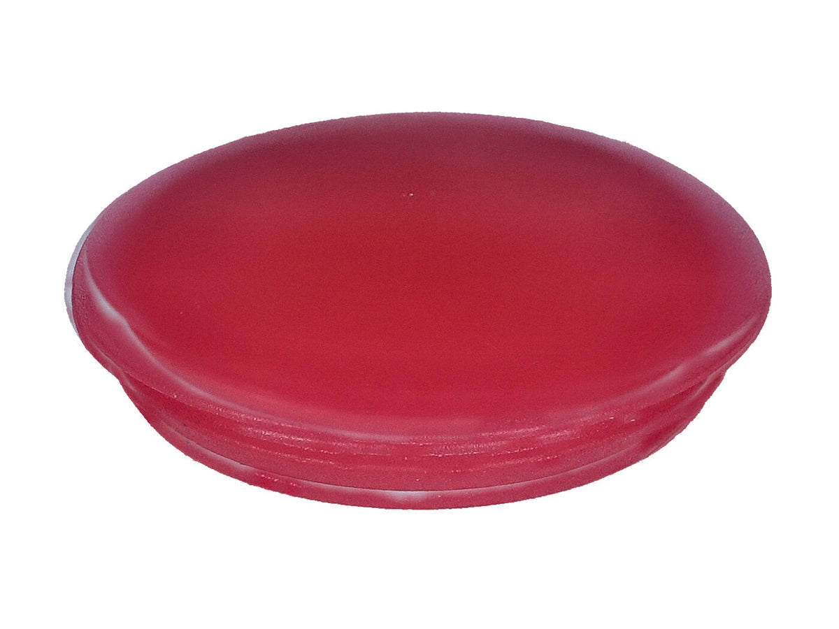 Bouchon de fermeture plaque dÂ´ancrage de frein Leleu rouge à lÂ´arrière pour Puch Maxi, X30, LG1, LG2