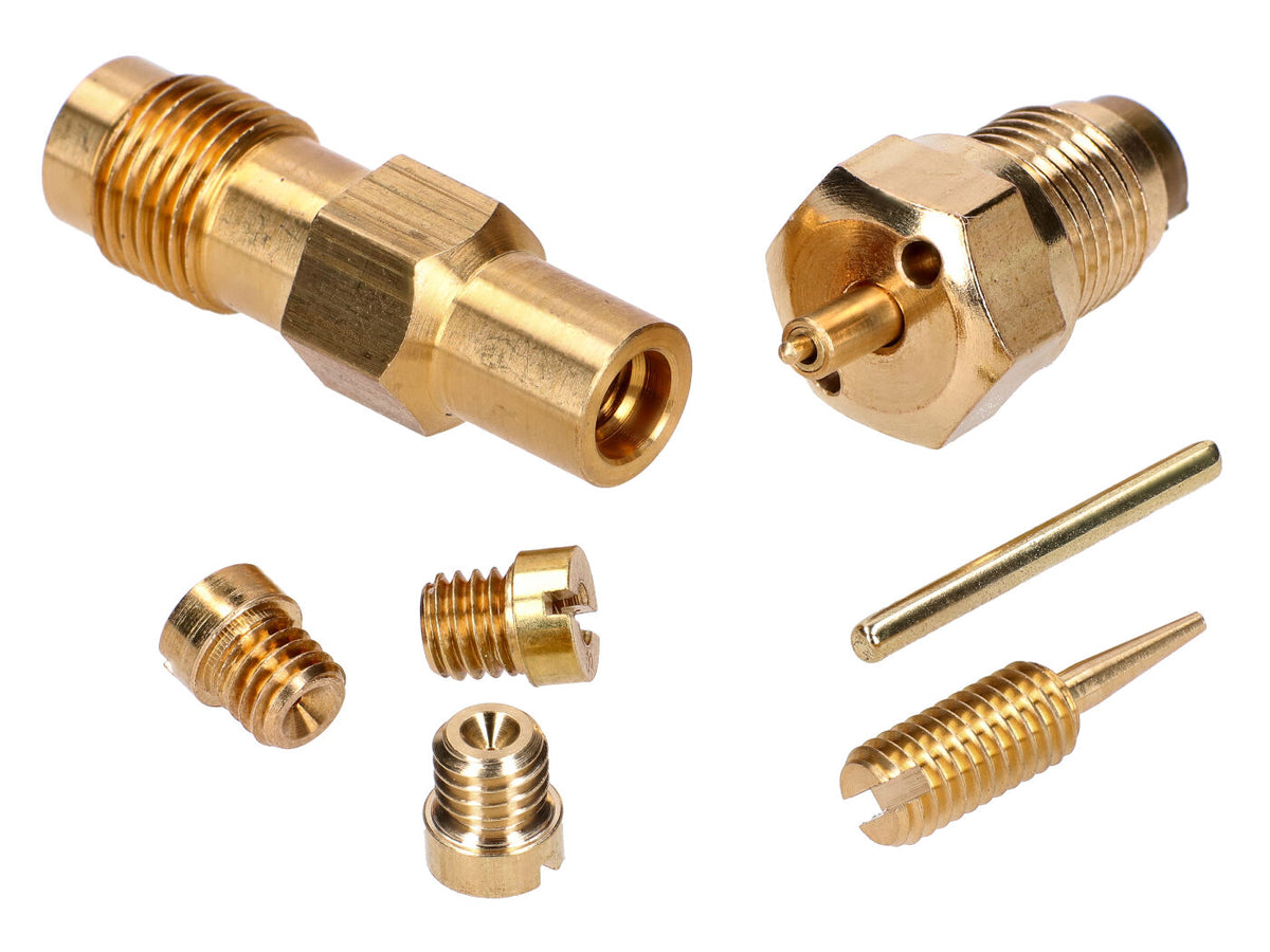 Kit de réparation de carburateur 7 pièces pour carburateur 16N3-11 BVF pour Simson S51, S53, S70, S83, SR50, SR80, KR51/2, M531, M541, M741