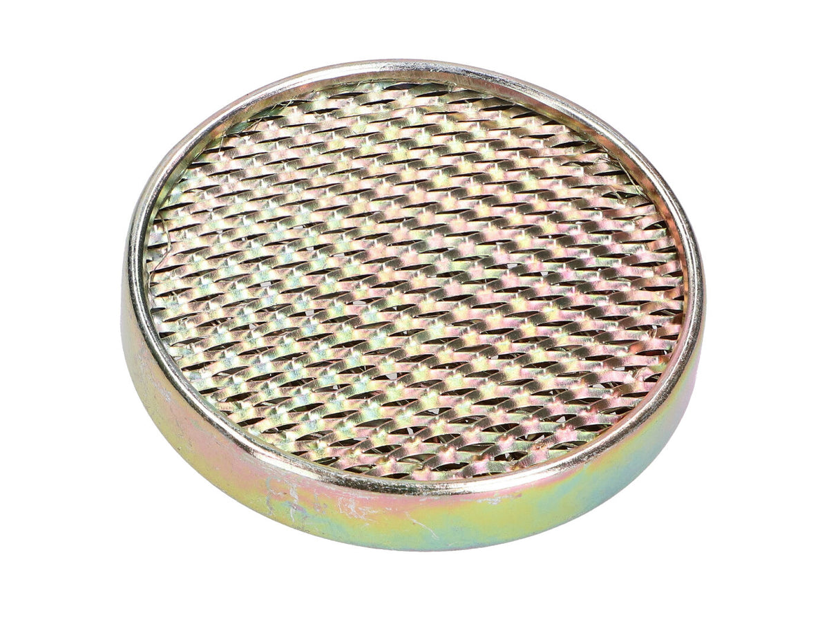 Cartouche filtre à air / filtre à air métallique, plat, 60mm, non-tissé pour Simson S50, S51, S53, S70, S83, SR50, SR80