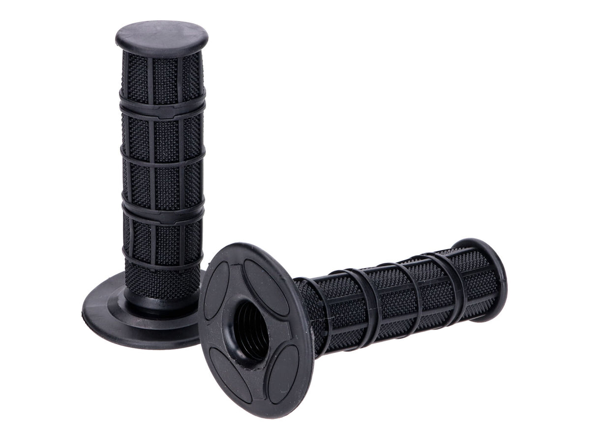 Jeu de poignées Off-Road Waffle noir 22mm universel