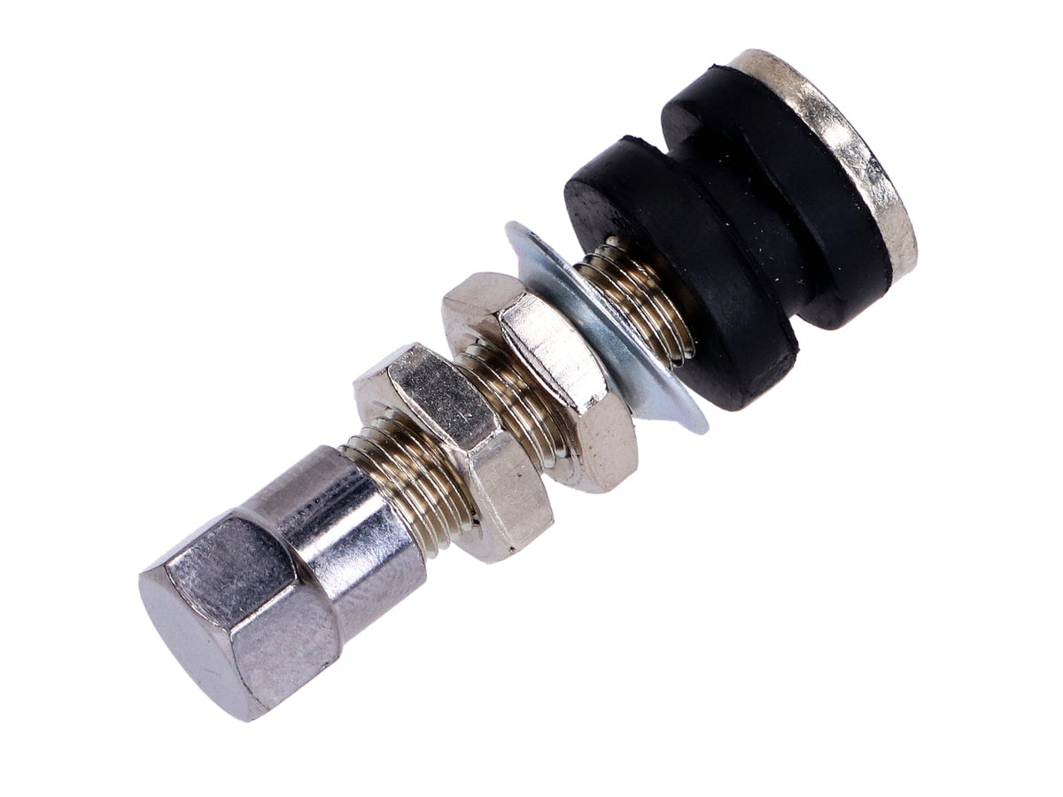 Valve pour pneus sans chambre à air droite longue en métal
