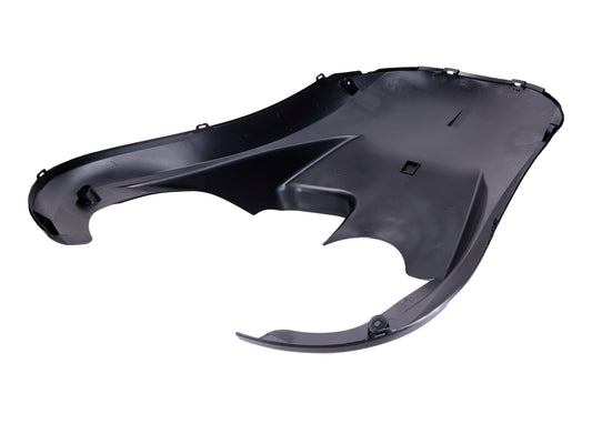 Carénage de bas de caisse noir pour MBK Ovetto, Yamaha Neos 2002-2007