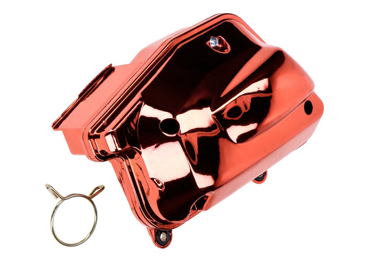 Caisson filtre à air rouge pour MBK Booster, Yamaha BWs