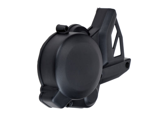 Couvercle dÂ´alternateur / couvercle dÂ´allumage noir pour Aprilia, Derbi, Gilera