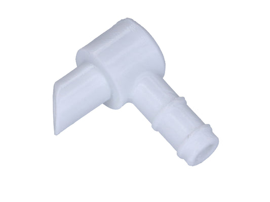 Raccord tuyau dÂ´huile pour moteurs Piaggio / Derbi D50B0, EBE, EBS