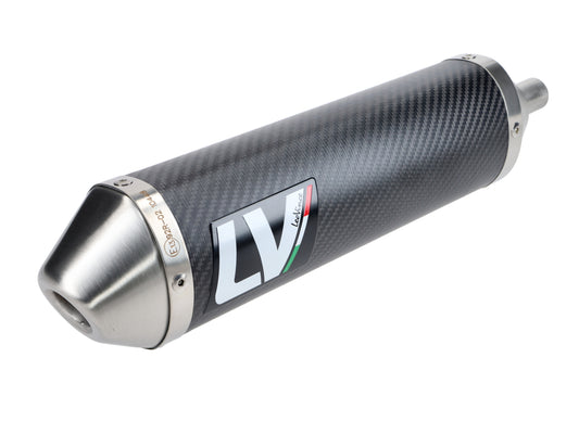 Silencieux LeoVince SLIP-ON X-FIGHT Carbon pour Beta RR 50 Motard