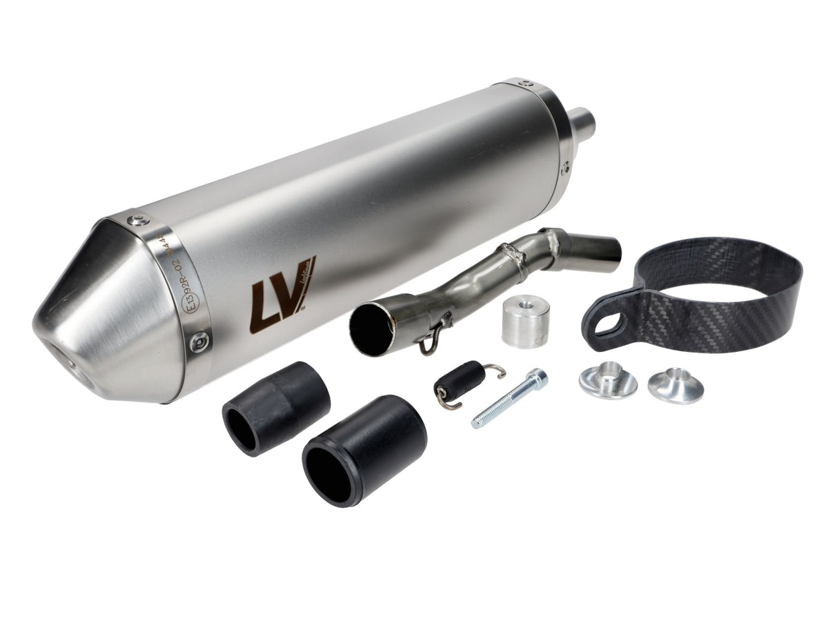 Silencieux arrière LeoVince X-Fight en aluminium pour Beta RR Enduro, Motard E5 2021-