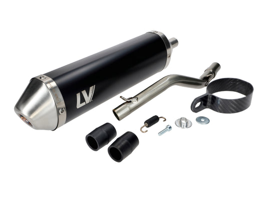 Silencieux arrière LeoVince X-Fight Black Edition pour Sherco SE, SE-R, SM-R