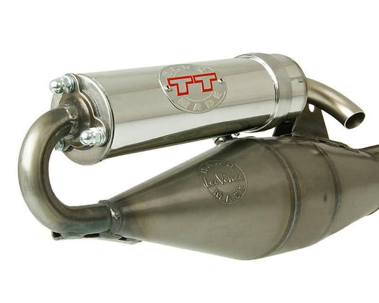Pot dÃÂ´Ã©chappement LeoVince TT pour Peugeot horizontal