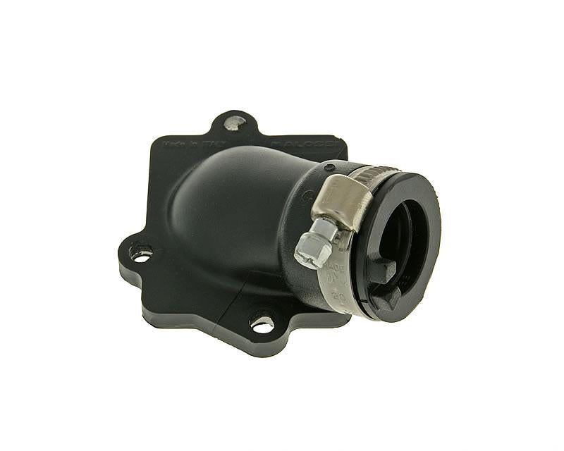Pipe dÃÂ´admission Malossi NBR 21/23mm oblique pour Minarelli horizontal, CPI, Keeway, 1E40QMB