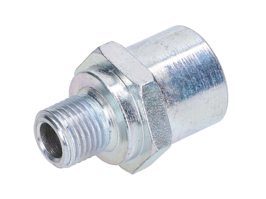Adaptateur sonde de température Malossi M10x1 à M12x1,5 pour Aprilia SR50, Piaggio NRG Power Euro4