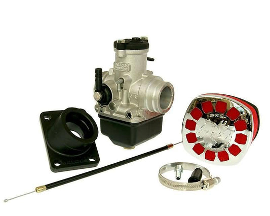 Kit carburateur Malossi MHR PHBH 26 BS pour Minarelli AM, Derbi, Generic, KSR-Moto, Keeway, Motobi, Ride, CPI, 1E40MA, 1E40MB