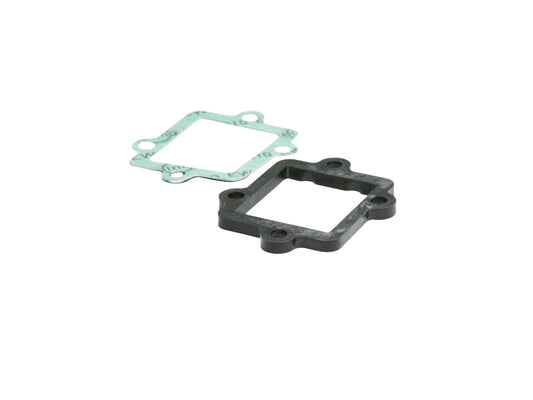 Spacer / plaque dÂ´écartement Malossi bloc membrane pour Minarelli couché 50cc, Aprilia, Yamaha, CPI
