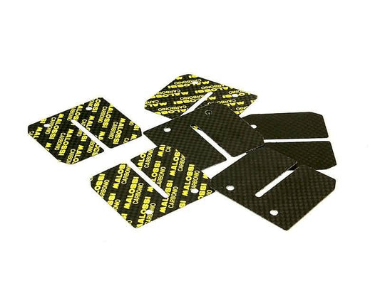 Lamelles de clapet Malossi VL6/VL15 pour Minarelli AM, Derbi D50B0, EBE, EBS