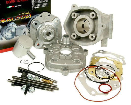 Kit cylindre Malossi MHR Team 50ccm pour Derbi Senda GPR, Gilera GSM SMT RCR Zulu EBE/EBS (Euro 2)