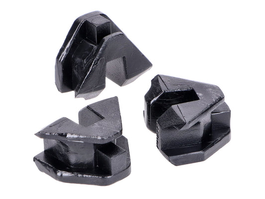 Patins Malossi noir Multivar 2000 - 3 pièces = M.3719122