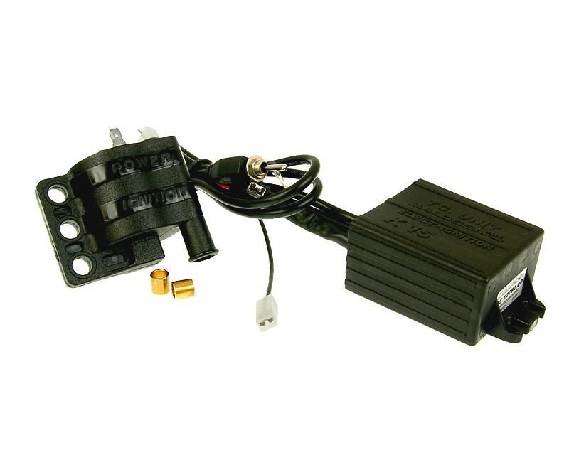 BoÃ®tier CDI avec bobine Malossi K15 RPM Control pour AM6, Derbi -2006