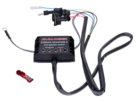 Module dÂ´injection Malossi Force Master 2 pour moteurs Vespa 125ccm, 150ccm 3V ie iGet 4T Euro3