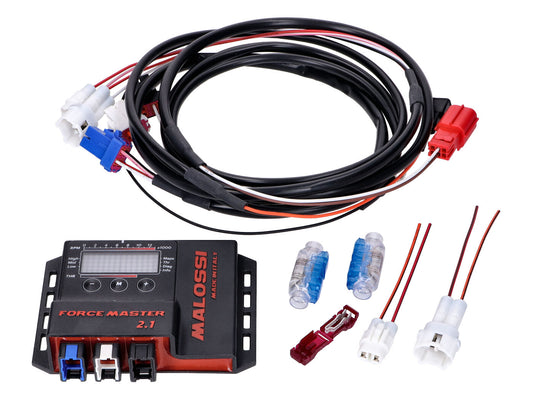 Module dÂ´injection Malossi Force Master 2.1 pour moteurs Vespa 125ccm, 150ccm 3V ie iGet 4T Euro5
