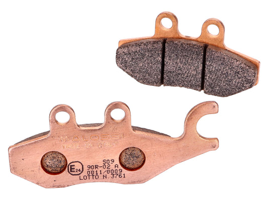 Plaquettes de frein Malossi MHR Sinter pour Aprilia, Derbi, Gilera, Piaggio, Vespa